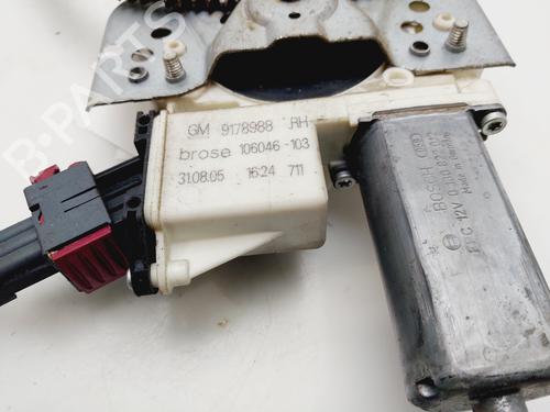 Front right window mechanism OPEL SIGNUM Hatchback (Z03) 1.9 CDTI (F48) | BP25851523C23 