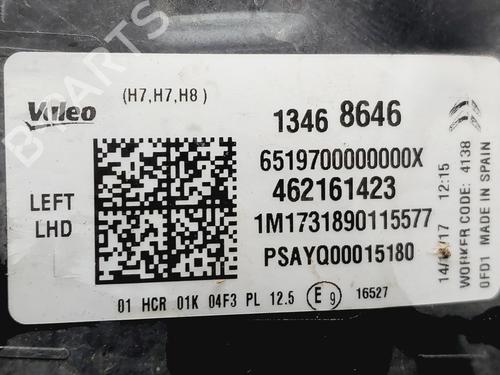 Left headlight CITROËN C3 AIRCROSS II (2R_, 2C_) 1.2 PureTech 110 (2RHNZB, 2RHNZW, 2RHNPX, 2RHNPJ) | BP32011367C28