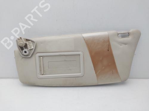 Used Left sun visor Left sun visor LANCIA YPSILON (843_) 1.3 D Multijet (843.AXE11, 843.AXE1A) (90 hp) 33930007 33930007