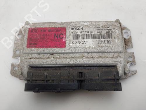 Used Engine control unit (ECU) KIA SHUMA II (FB) 1.6 (101 hp) 33167061