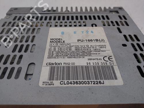 Radio PEUGEOT 607 (9D, 9U) 3.0 V6 24V | BP14918269E6 