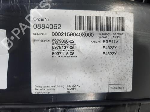 Rear left panel BMW 1 (E87) 118 d | BP7077044C60 