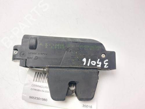 Used Tailgate lock CITROËN C4 Coupe (LA_) 2.0 HDi (136 hp) 31371596
