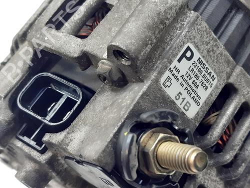 Alternator NISSAN PRIMERA Hatchback (P12) 1.9 dCi | BP8337674M7 