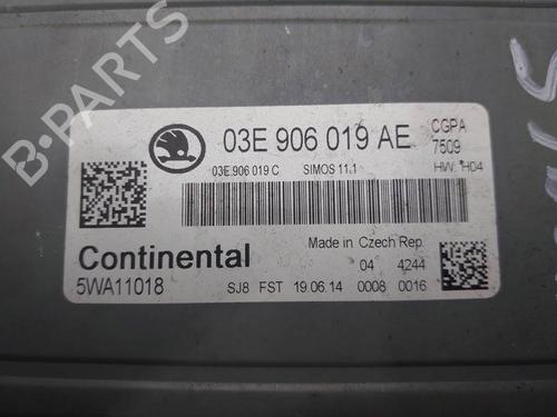 Engine control unit (ECU) SKODA FABIA II (542) 1.4 TDI | BP39469281M57 - Image 2