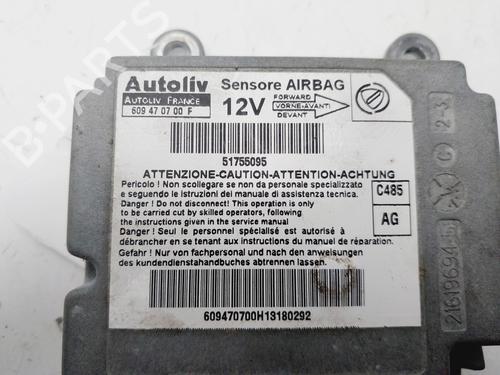 ECU airbags FIAT LINEA (323_, 110_)  | BP28106715M53 