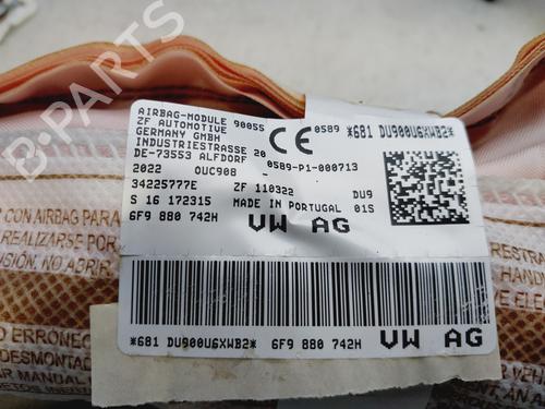 Right curtain airbag SEAT ARONA (KJ7, KJP)  | BP23138992C12 