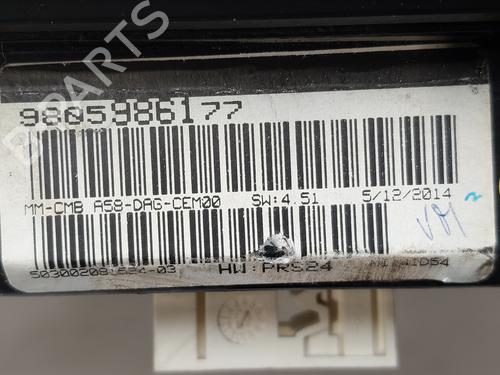 Instrument cluster CITROËN C3 Picasso (SH_)  | BP33558009C47  - Image 6