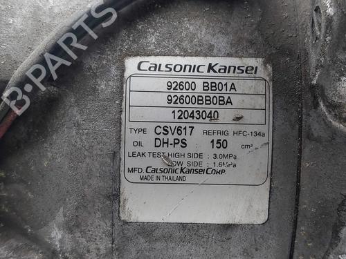AC compressor NISSAN QASHQAI / QASHQAI +2 I (J10, NJ10, JJ10E) 1.6 | BP27322664M34 