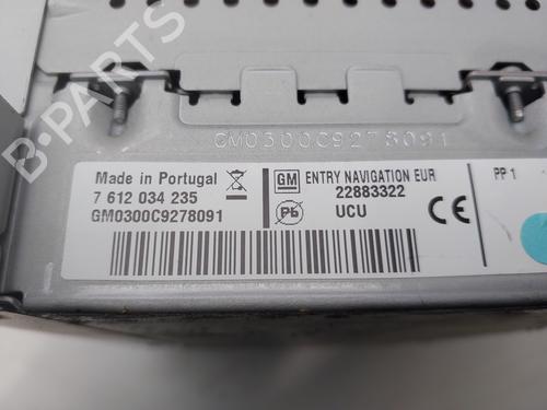 Radio OPEL INSIGNIA A (G09) | BP34226880E6 - Image 3