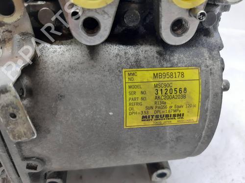 AC compressor MITSUBISHI CARISMA (DA_) 1.8 GDI (DA2A) | BP10353393M34 