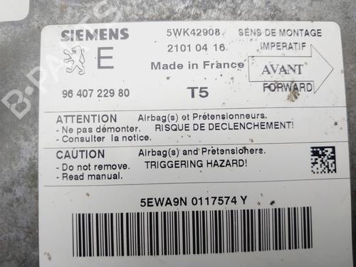ECU airbags PEUGEOT 307 (3A/C) 2.0 HDi 90 | BP30182745M53 