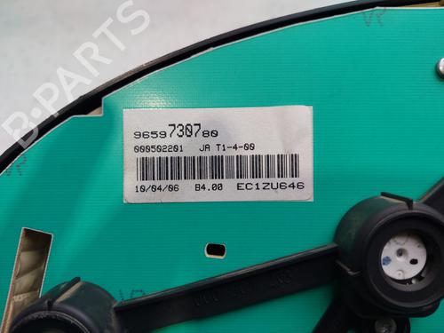 Instrument cluster PEUGEOT 206 Hatchback (2A/C) 1.4 HDi eco 70 | BP17545697C47 