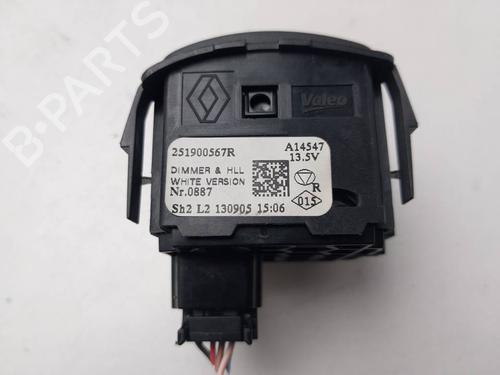 Headlight switch RENAULT MEGANE III Hatchback (BZ0/1_, B3_) 1.6 16V (BZ0H) | BP39717678I24 - Image 3