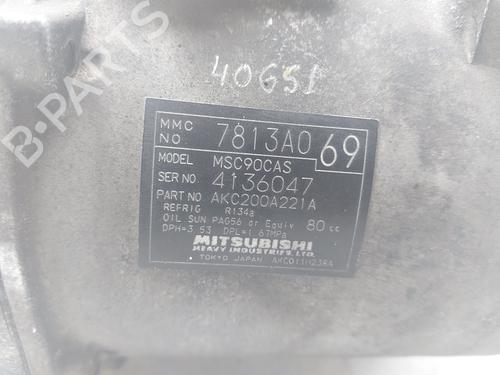 AC compressor MITSUBISHI LANCER VIII Sportback (CX_A) 2.0 DI-D (CX8A) | BP32123745M34 