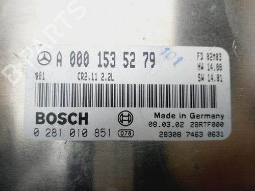 Engine control unit (ECU) MERCEDES-BENZ C-CLASS (W203) C 220 CDI (203.006) | BP29751688M57