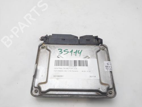Used Engine control unit (ECU) FIAT PANDA (169_) 1.2 (169.AXB11, 169.AXB1A) (60 hp) 19788931