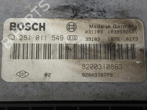 Engine control unit (ECU) RENAULT MEGANE II Saloon (LM0/1_) | BP37533538M57 - Image 2