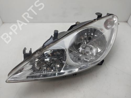 Used Left headlight Left headlight PEUGEOT 307 (3A/C) 1.6 HDi (90 hp) 36447195 36447195