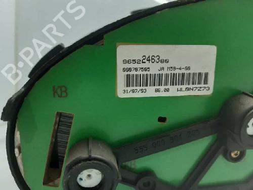 Instrument cluster CITROËN BERLINGO / BERLINGO FIRST Box Body/MPV (M_) 2.0 HDI 90 4WD (MBRHY, MCRHY) | BP6308753C47 