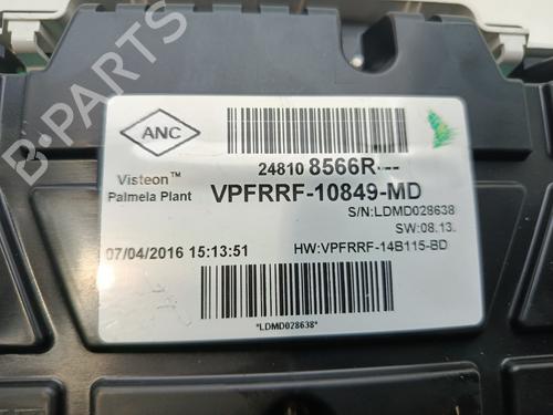 Instrument cluster RENAULT CAPTUR I (J5_, H5_) | BP31878251C47