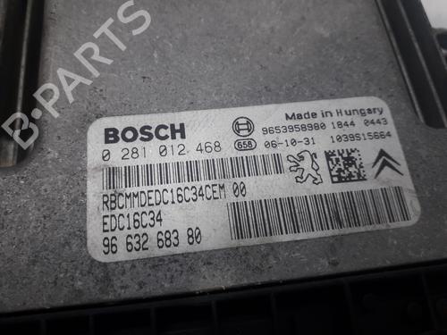 Engine control unit (ECU) CITROËN XSARA PICASSO (N68) 1.6 HDi | BP9429663M57 