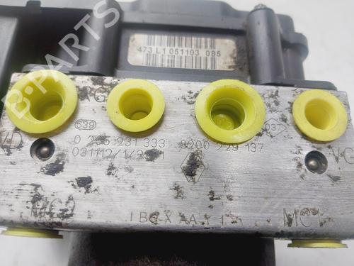ABS pump RENAULT CLIO II (BB_, CB_) 1.5 dCi (B/CB07) | BP29387585M43 