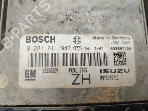 Engine control unit (ECU) OPEL ASTRA H (A04)  | BP29755186M57
