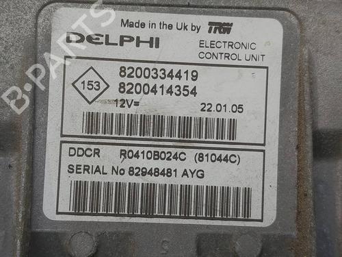 Engine control unit (ECU) RENAULT SCÉNIC II (JM0/1_) 1.5 dCi (JM02, JM13) | BP38747314M57 - Image 3