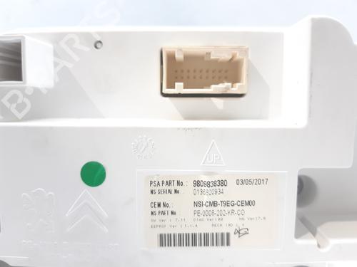 Instrument cluster PEUGEOT 308 II (LB_, LP_, LW_, LH_, L3_)  | BP10083940C47 