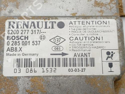 ECU airbags RENAULT CLIO II (BB_, CB_) | BP30695390M53