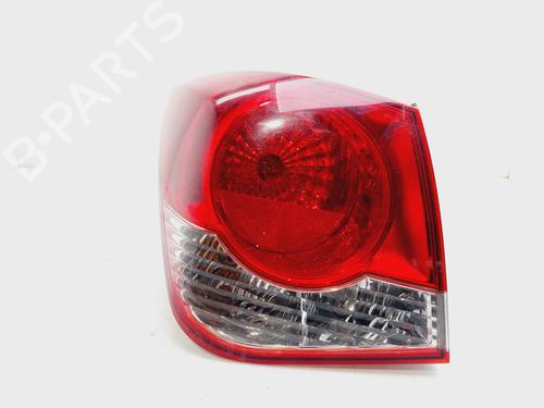 Left taillight CHEVROLET CRUZE (J300) 2.0 CDI 95393941  |