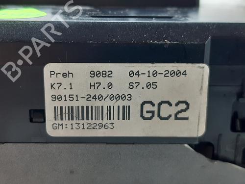 Climate control OPEL ASTRA H (A04) 1.7 CDTI (L48) | BP7968621I5 
