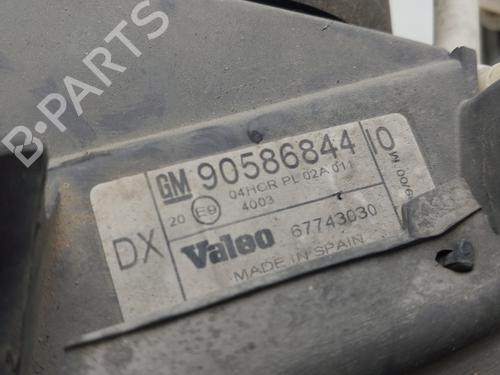 Left headlight OPEL VECTRA B (J96) 1.6 i 16V (F19) | BP18039788C28 