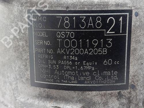 AC compressor MITSUBISHI ASX (GA_W_)  | BP27090851M34 