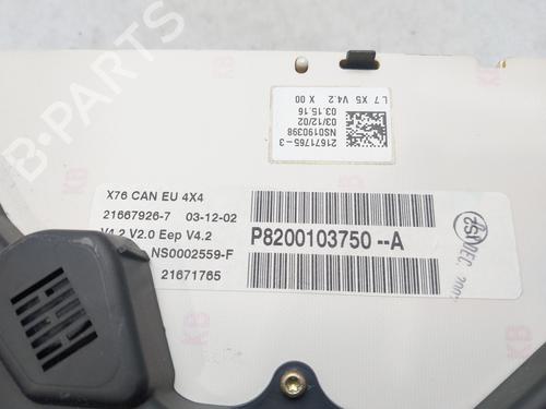 Instrument cluster RENAULT KANGOO (KC0/1_) 1.2 (KC0A, KC0K, KC0F, KC01) | BP13232075C47 