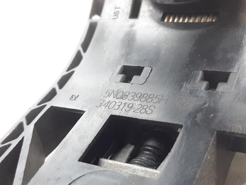 Rear right exterior door handle VW GOLF VII (5G1, BQ1, BE1, BE2) 1.6 TDI | BP10325184C130 