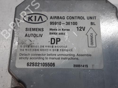 Kollisjonspute styreenhet KIA SORENTO I (JC) 2.5 CRDi 4WD | BP8692110M53 