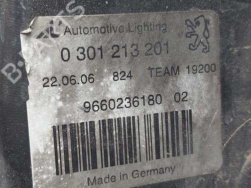Left headlight PEUGEOT 407 (6D_) | BP36436687C28 - Image 6