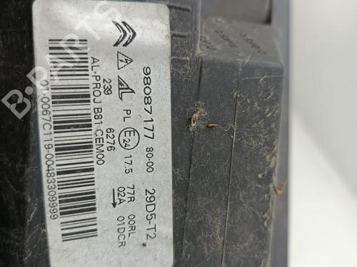 Venstre forlygte DS DS 5 (KF_)  | BP31982127C28 