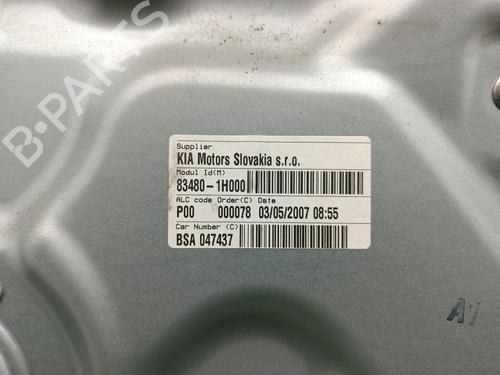 Rear right window mechanism KIA CEE'D Hatchback (ED) | BP38441338C25 - Image 2