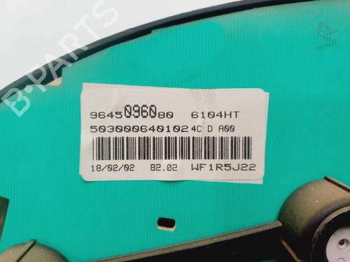 Kombinert Instrument PEUGEOT 206 Hatchback (2A/C) 1.4 HDi eco 70 | BP28591558C47