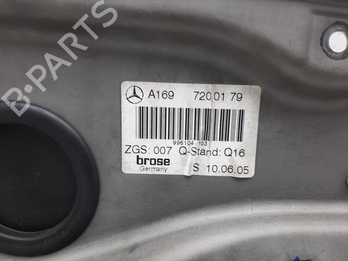 Front left window mechanism MERCEDES-BENZ A-CLASS (W169) A 180 CDI (169.007, 169.307) | BP17900366C22 