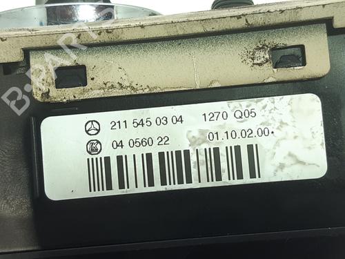 Headlight switch MERCEDES-BENZ E-CLASS (W211) E 200 Kompressor (211.042) | BP11055960I24 