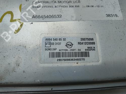 Engine control unit (ECU) SSANGYONG ACTYON I  | BP29750547M57