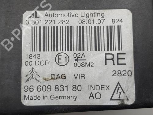 Right headlight CITROËN C6 (TD_) 2.7 HDi | BP38604874C29 - Image 2