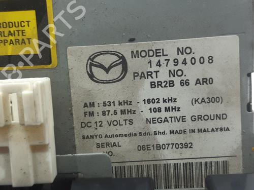 Radio MAZDA 3 Saloon (BK) 1.6 DI Turbo (BK12Y) | BP7839348E6 