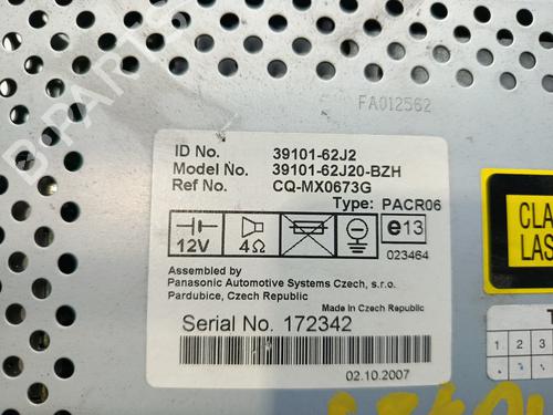 Radio SUZUKI SWIFT III (MZ, EZ)  | BP31877157E6 