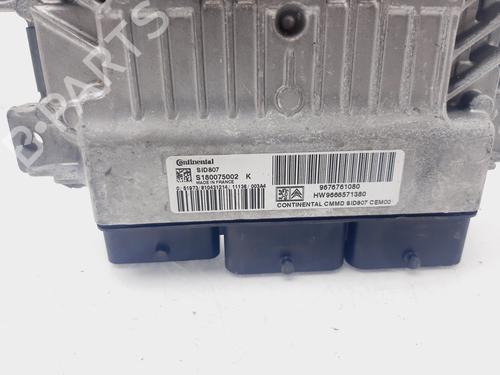 Engine control unit (ECU) CITROËN C5 III (RD_) 1.6 HDi 110 (RD9HL0, RD9HR8, RD9HRA) | BP21796565M57 