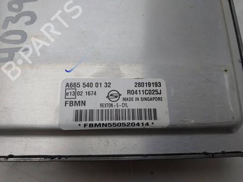 Engine control unit (ECU) SSANGYONG REXTON / REXTON II (GAB_) 2.7 Xdi | BP32986162M57 - Image 2